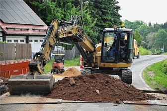 Achtung, hier wird gebaut! - Die Ortsdurchfahrt von Elsdorf wird auf Vordermann gebracht und ist gesperrt. 