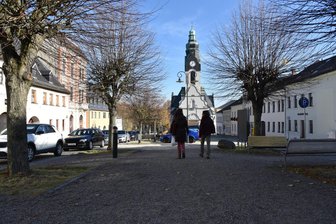 Adorf gründet eine Bürgerstiftung - Der Marktplatz von Adorf, wo es bald eine Bürgerstiftung geben wird.