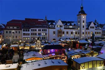 Adventscountdown in der Region Freiberg: Vorbereitungen für Weihnachtsmärkte und mehr in vollem Gange - Der Freiberger Christmarkt mit seinem besonderen Flair im Vorjahr. Nun laufen die Vorbereitungen für den 33. Christmarkt.