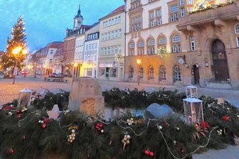 Adventskranz in XXL erfreut Werdauer - 
