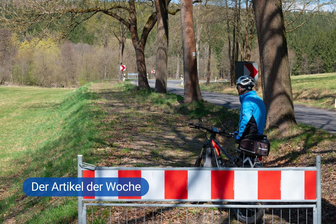 Ämter-Posse in Dorfchemnitz: Neuer Radweg wird schon wieder abgerissen -