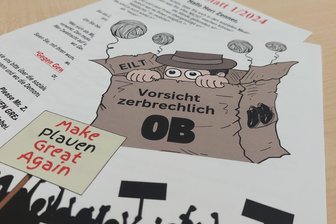 Ärger um Flugblatt von anonymem Verfasser in Plauen - Dieser Flyer ist in diesen Tagen in Plauener Briefkästen gelandet.