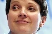 AfD-Chefin macht Wahlkampf in Crimmitschau -