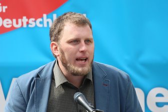 Der umstrittene frühere AfD-Direktkandidat im Bundestagswahlkreis Zwickau, Benjamin Przybylla.