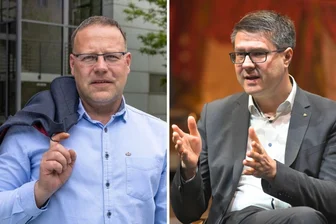AfD-Stadtratsfraktion Döbeln empfiehlt Sven Liebhauser zur OB-Wahl - Lars Kuppi (links im Bild) ist AfD-Landtagsabgeordneter und erster Stellvertreter des Oberbürgermeisters von Sven Liebhauser.