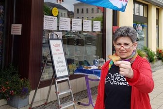 Aktion zum Weltfriedenstag -