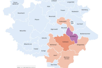 Aktuelle Corona-Daten für jede Gemeinde im Vogtland -