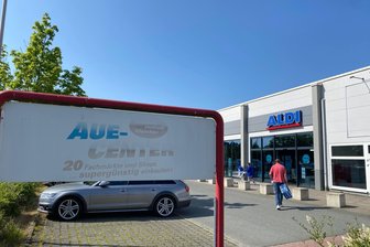 Aldi-Markt an Greynaer Straße in Glauchau macht zu: Unternehmen nennt Gründe für überraschende Schließung - Der Aldi-Markt im Aue-Center in Glauchau schließt dauerhaft.