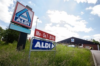 Aldi-Markt in Plauen vor der Schließung - Die Aldi-Filiale im Plauener Westend schließt am 8. Juni.