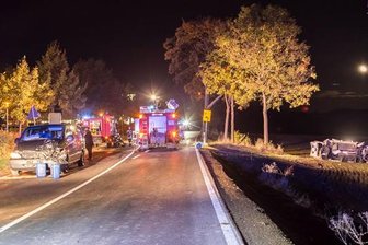 Alkohol am Steuer: Vier Verletzte bei Unfall in Annaberg-Buchholz -