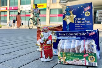Alle Jahre wieder – oder alle Jahre früher? Weihnachtsschokolade schon jetzt in vogtländischen Supermärkten erhältlich - Ist es noch zu zeitig für Weihnachtsmänner? In Plauen gibt es sie schon.
