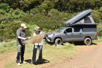 Allein mit dem Mietwagen auf Safari durch Kenia - das geht! - Auf eigene Faust mit dem robusten Toyota Hilux. Wo geht es lang?