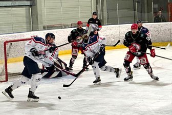 Alles oder nichts: Eishockey-Wölfe aus dem Erzgebirge zuhause unter Zugzwang - Im Spiel bei FASS Berlin hatten die Wölfe anders als noch in der Vorwoche am Ende das Nachsehen.