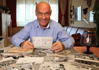 Als "Luggi" Blank die Halde beben ließ - Der historische Moment am 17. März 1976, im Bild festgehalten: In der 4. Minute schlägt der Schuss von Ludwig Blank zum 1:0-Siegtreffer für die BSG Sachsenring Zwickau im Kasten von Celtic Glasgow ein.