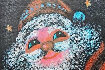 Als noch der Rupperich in die gute Stube polterte - Der gütige Weihnachtsmann (hier auf einen Konsum-Plakat aus den 1970er-Jahren) hat im Vogtland den rauen Rupperich längst verdrängt. 