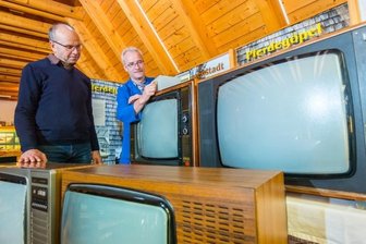 Alte Funktechnik im Pferdegöpel -