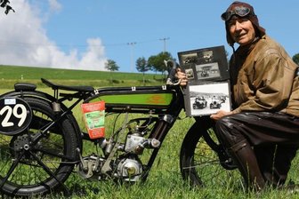 Altmeister darf zum Sachsenring - Reinhart Päßler debütierte 1967 am Sachsenring. Am Wochenende startet der Neudorfer mit seiner SIC im DKW-Sonderlauf. 