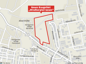 Am Zwickauer Windberg entsteht neues Baugebiet -