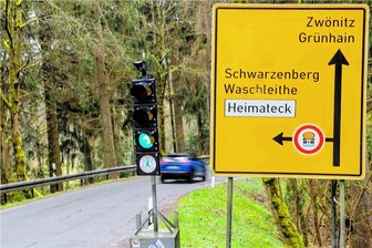 Ampel auf S 222 hat nach sechs Jahren ausgedient - Nach sechs Jahren Provisorium an der S 222 gibt es nun grünes Licht für die Reparatur der Brücke. 