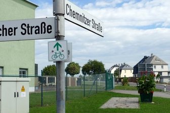 Amtsberg plant neues Gewerbegebiet - Im Zuge des neuen Gewerbegebiets an der Chemnitzer Straße soll auch der Radweg weiter in Richtung Gelenau ausgebaut werden. 