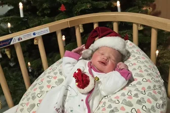 Anastasia hatte es eilig: Weihnachtsbaby in Mittweida geboren - Anastasia Sophia ist am Heiligabend im Klinikum Mittweida zur Welt gekommen. Foto: Klinikum Mittweida