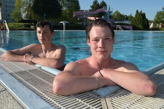 Anbaden in Lugau: Endlich wieder ab ins kühle Nass! -