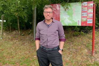 Angekommen in Augustusburg: Der neue Bauamtsleiter ist auch ein Handwerker - Er mag lieber Grün als Beton: Felix Kortung ist Bauamtsleiter in Augustusburg.
