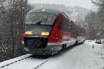 Angriff auf Zugbegleiterin im Landkreis Zwickau: Jugendliche ohne Ticket schlägt zu - In einem Zug der Erzgebirgsbahn ist es am Samstag zu einem Zwischenfall gekommen.