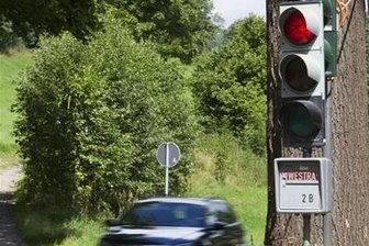 Annaberg-Buchholz: Ampel gestohlen - Die Ampel wurde bereits provisorisch wieder aufgebaut.