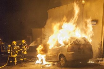 Annaberg-Buchholz: Mehrere Autobrände in einer Nacht -