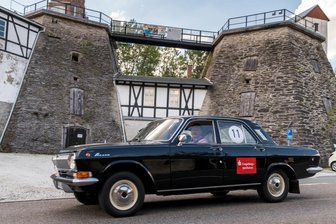 Annaberg-Buchholzer nimmt im Wolga an Historic Rallye teil - Dieser Wolga GAZ 24 stammt aus dem Jahr 1978.