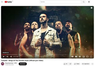 Annaberger Band Turbokill: Neue Single deutet fettes drittes Album an! - Turbokill im neuen Video "Wings Of The Thunderhawk"