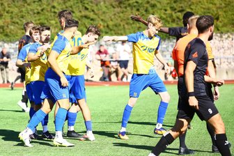 Annaberger Kicker dürfen vom nächsten großen Pokal-Los träumen - Gegen den Radefelder SV bejubelten die VfB-Kicker vier Tore.
