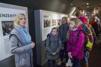 Antidrogenzug macht im Erzgebirge Station - Die ersten Schulklassen haben den Zug schon am Montag besucht.