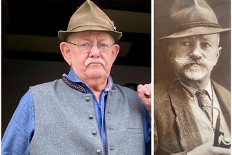 Anton Günthers Enkel: „Heimweh und Depressionen habe ich von meinem Großvater geerbt“ - Der Enkel wie der Großvater: Anton Günther Lehmann (l.) und Anton Günther.
