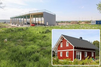 Anwohner in Röhrsdorf gegen Hallenbau von Holzhaushersteller Nordic Wood - 
