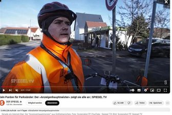 Anzeigenhauptmeister & Co.: In dieser Stadt im Osten werden Falschparker am häufigsten angeschwärzt - Wird immer mehr zum Internet-Star: der selbst ernannte Anzeigenhauptmeister Niclas Matthei.
