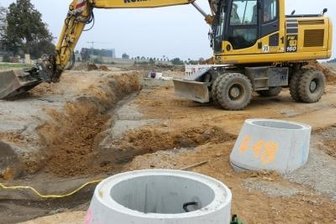 Arbeiten an der B 92 bei Oberlosa laufen auf Hochtouren -
