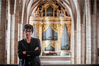 ARD-Live-Übertragung zu Heiligabend aus Freiberger Dom - Albrecht Koch ist Kantor im Freiberger Dom St. Marien.
