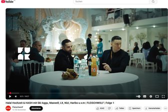 ARD-Serie Fleischwolf: Deutschrap-Video trifft Comedy - In der Serie „Fleischwolf“ wollen Andrej Filatow und Zino Markarian vor allem eins: groß rauskommen. Los geht alles auf einer Halal-Hochzeit.