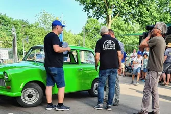 Arte macht mit dem Trabi Werbung für Zwickau - Zum Trabanttreff im vergangenen Jahr hat der Sender Arte viele Aufnahmen gemacht. Das Ergebnis wird am Freitag gezeigt.