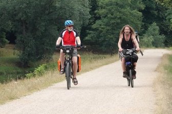 Asphalt für Mulderadweg -
