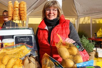Auch nach fast 40 Arbeitsjahren nicht genug von der Kartoffel: Die Frau, die sich bei Friweika ums Personal kümmert - Seit 39 Jahren im Unternehmen, seit 20 Jahren Personalchefin: Heike Haberkorn.