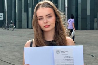 „Auch wenn ihr plant, zurückzugehen – lebt jetzt“: Junge Ukrainerin hilft Landsleuten in Chemnitz Fuß zu fassen - Borysiuk hat das Studenten-Kolleg Leipzig erfolgreich abgeschlossen.