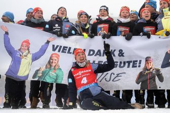 Audienz beim König Norwegens und Superwoman-Umhang: Denise Herrmann-Wicks Abschied in Oslo - "Es ist alles gerade total überwältigend", sagte Denise Herrmann-Wick.