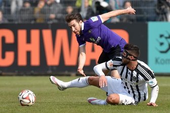 Aue verliert gegen VfR Aalen -