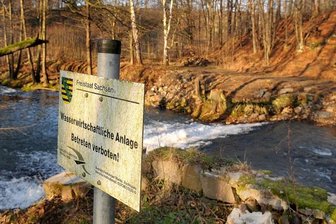 Wehr an der Kleinen Striegis