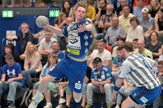 Auer Handballer noch ein letztes Mal (fast) ohne Druck auf der Platte - Justin Döbler und der EHV Aue stehen vor der Crunchtime der Saison.