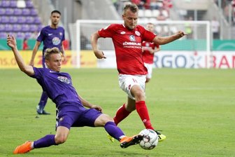 Auer und Mainzer bestreiten ihr viertes Pokalduell - Am Sonntag treffen der FC Erzgebirge Aue und der 1. FSV Mainz im Lößnitztal ab 18 Uhr das vierte Mal im DFB-Pokal aufeinander.