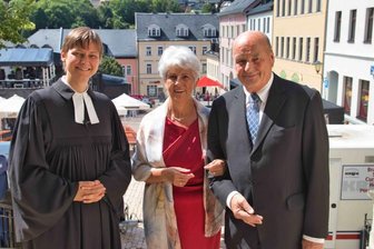 Auerbacher Alt-Oberbürgermeister begeht Goldene Hochzeit - 